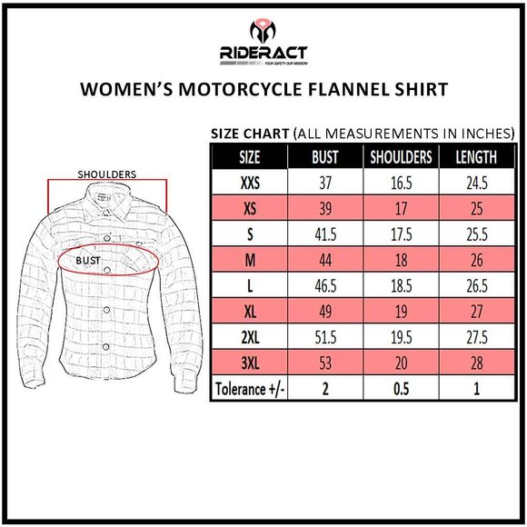RIDERACT® Women Flannel Shirt with Long Sleeve Summer Purple Large Shirt - Picture 13 of 13